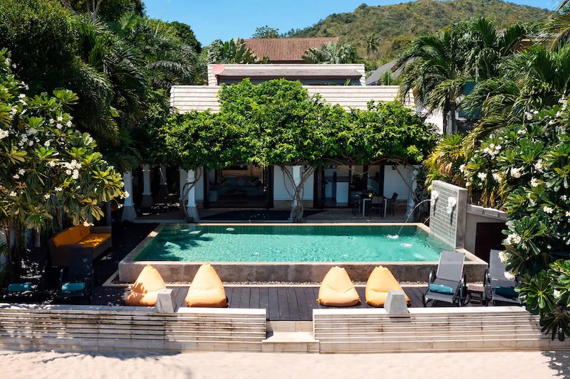 Beachfront Villa In Koh samui Pool Terrace