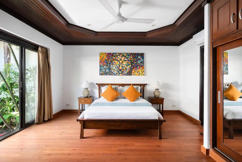 Beachfront Villa In Koh Samui Bedroom