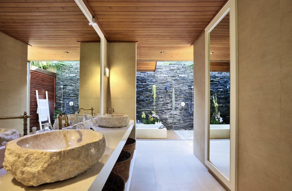 Beachfront Villa Koh Samui Bathroom