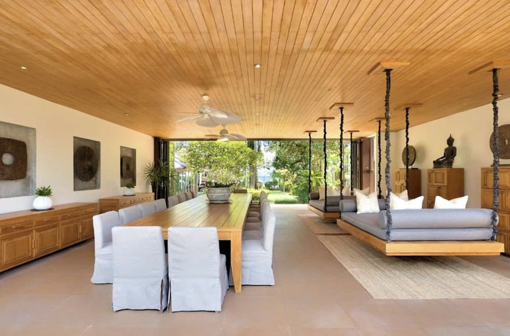 Beachfront Villa Koh Samui Dining
