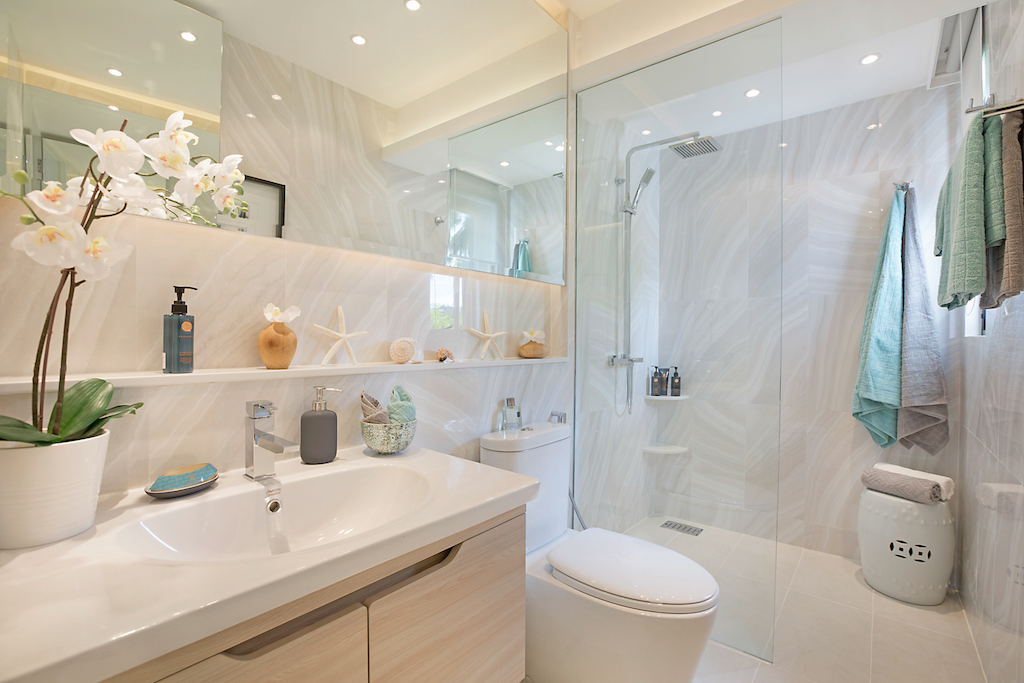 Beachside Pool Villa For Sale Koh Samui Bathroom