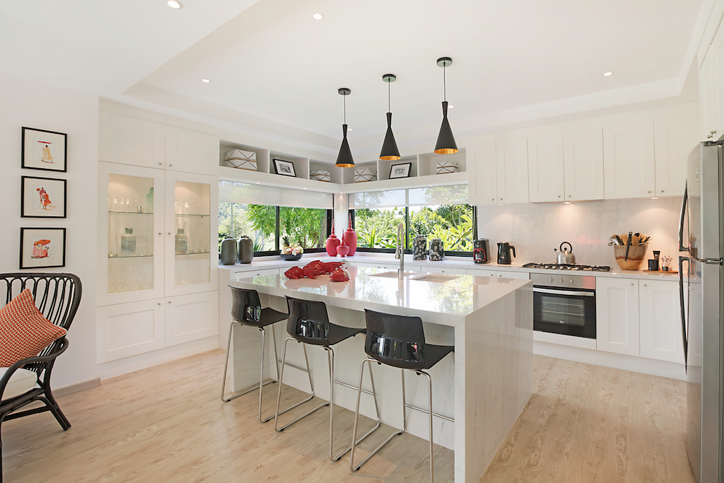 Beachside Pool Villa For Sale Koh Samui Breakfast Bar