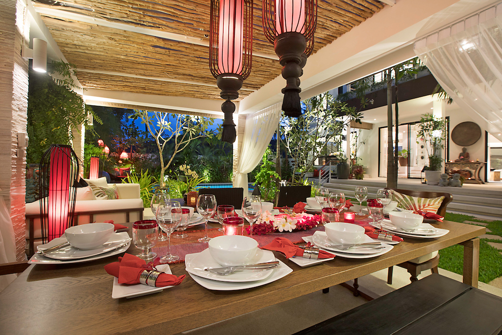Beachside Pool Villa For Sale Koh Samui Outdoor Dining