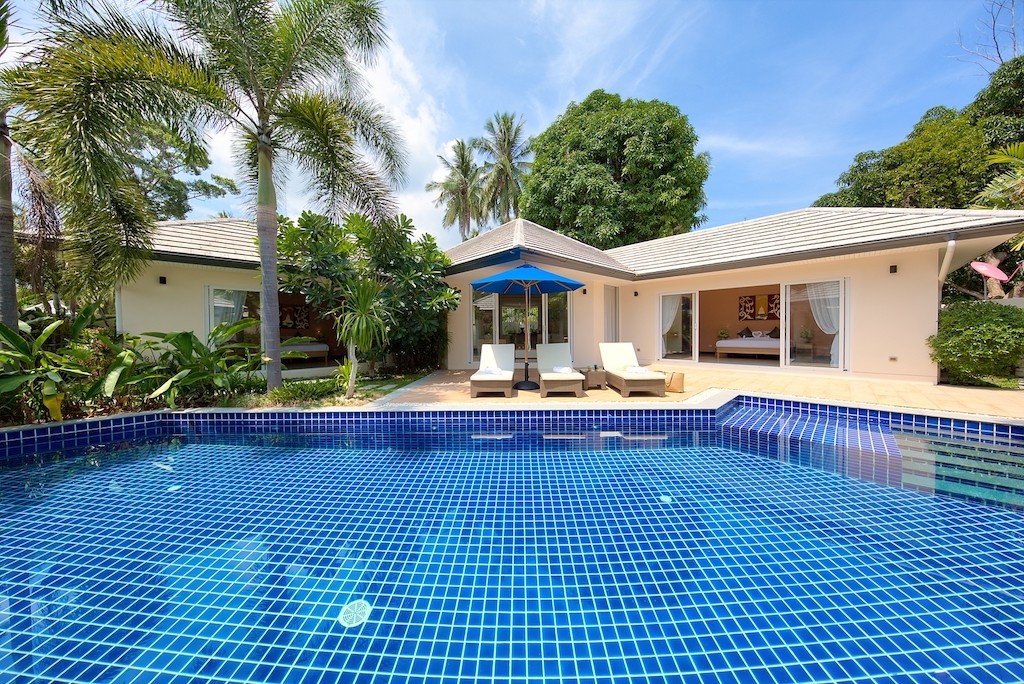 Beachfront Property Koh Samui Villa Exterior