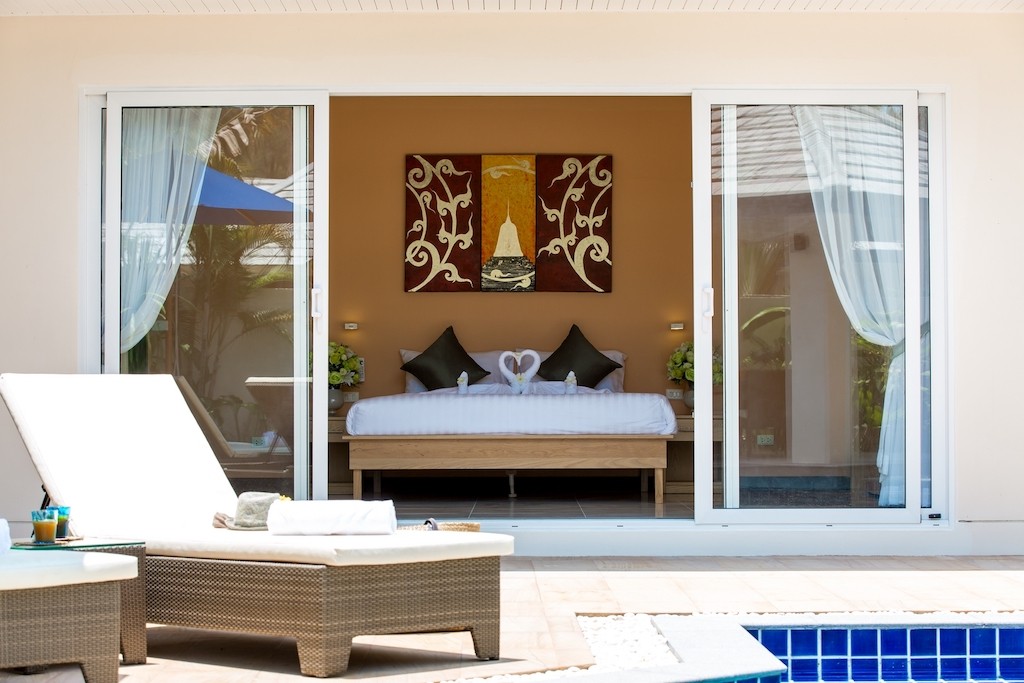 Beachfront Property Koh Samui Bedroom Exterior