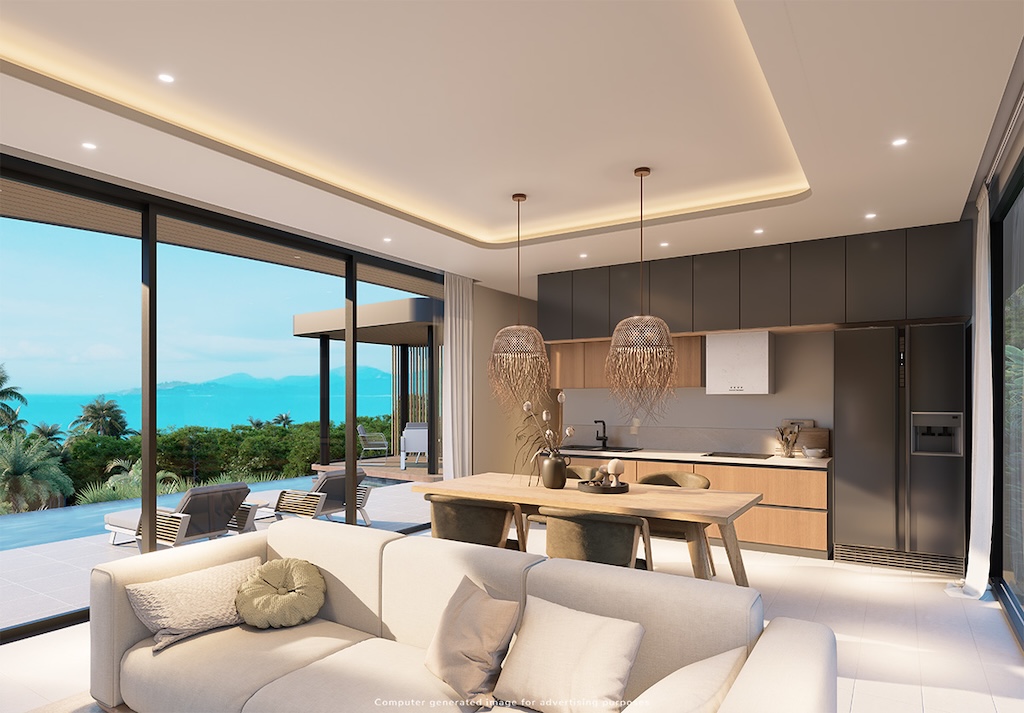Bel Roc Samui Villas Belle Aire Lounge