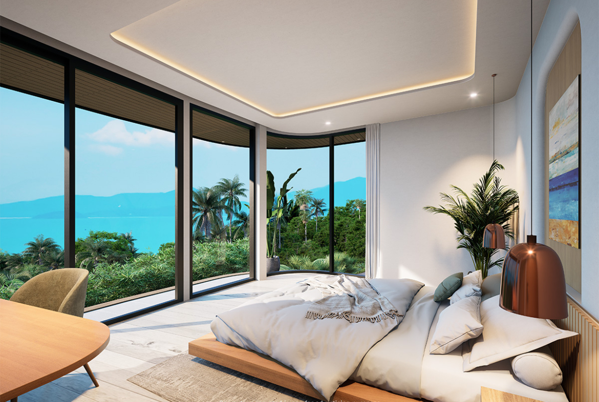 Bel Roc Samui Villas Belle Cielo Bedroom