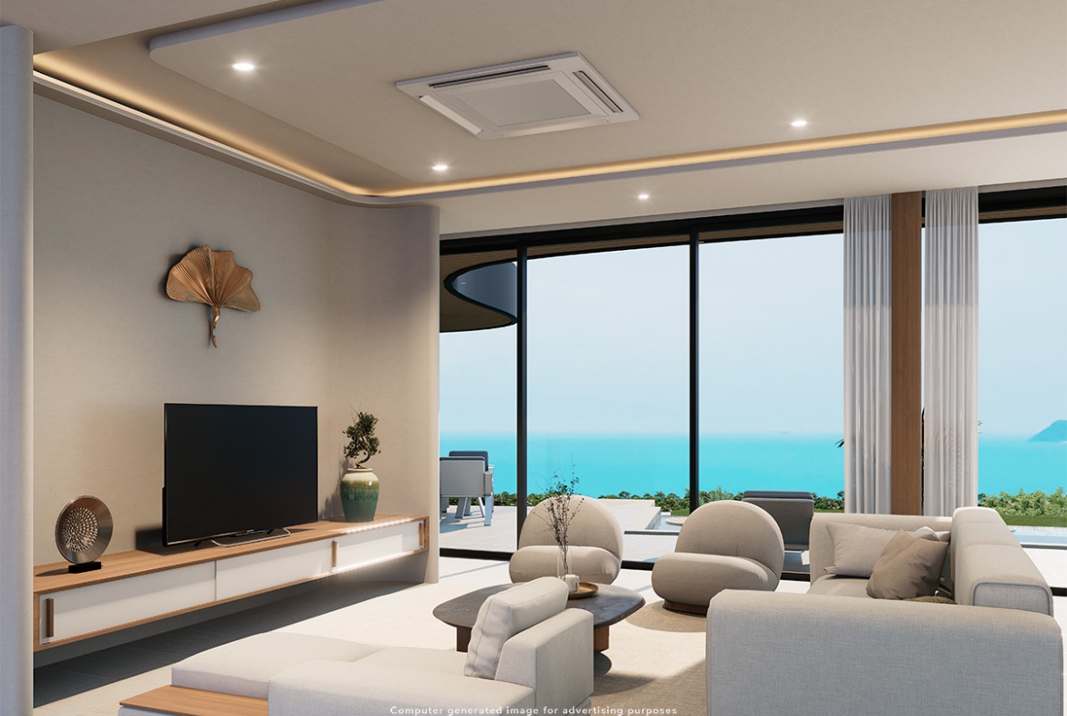 Bel Roc Samui Villas Belle Cielo Lounge