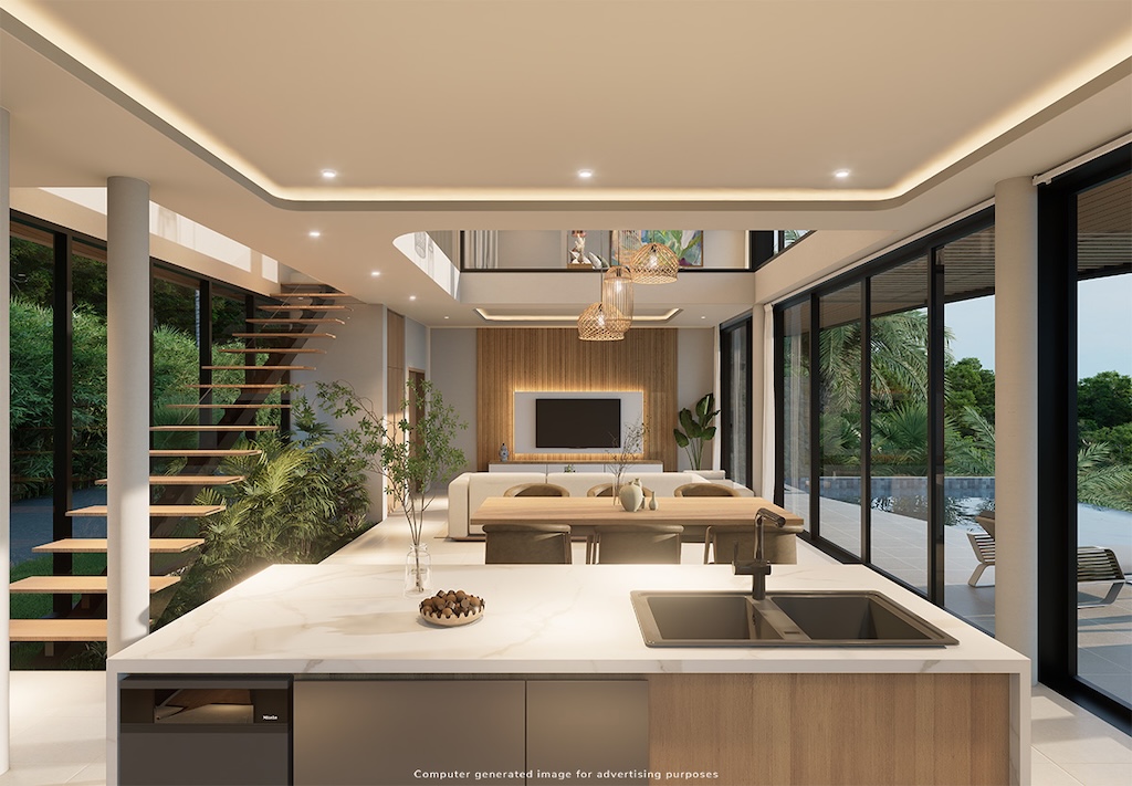 Bel Roc Samui Villas Belle Vue Kitchen