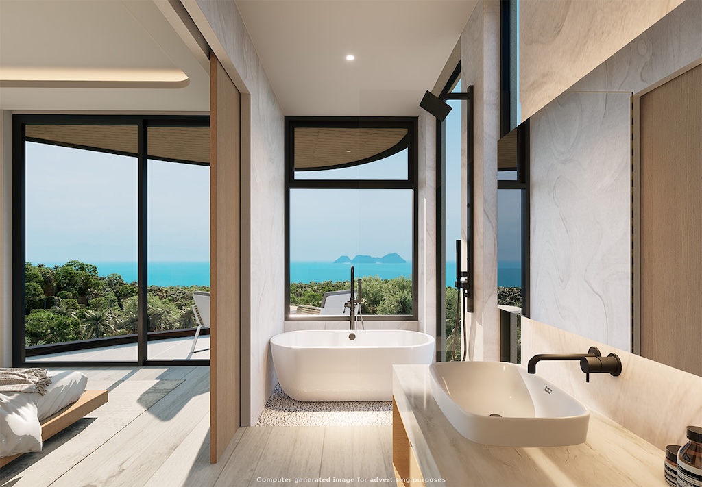 Bel Roc Samui Villas Belle Vue Bathroom