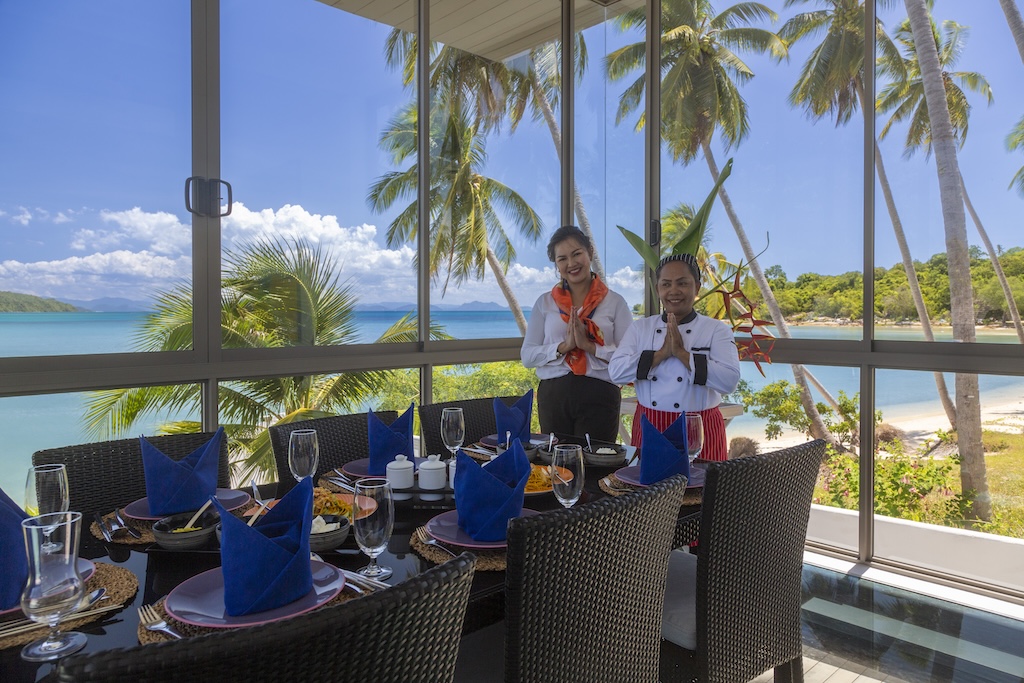 Bella Samui Beach Villa Dining