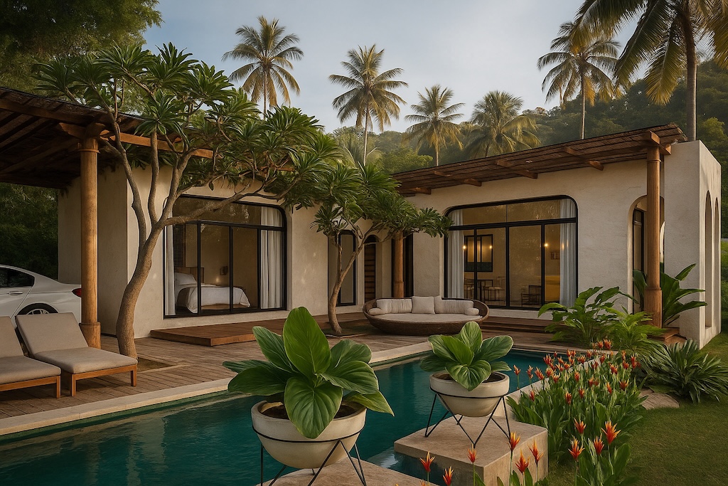 Boho Chic Village One Bedroom Villas Pool