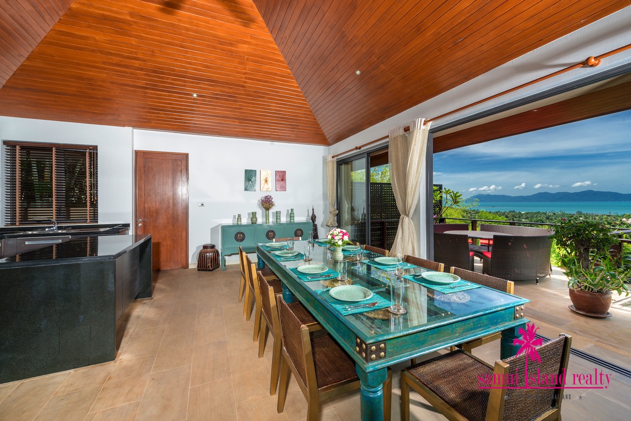 Bophut 4 Bedroom Sea View Villa For Sale – Villa House in Koh Samui (photo 12)