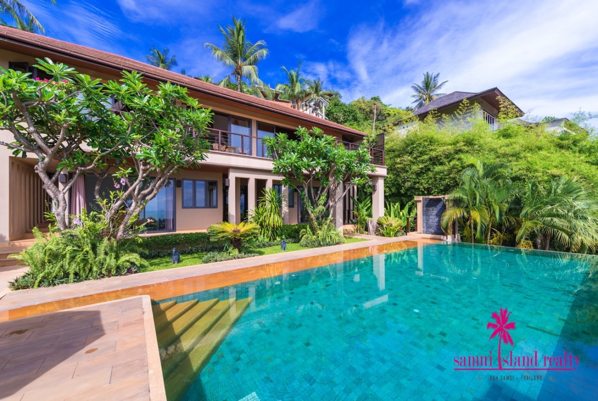 Bophut 4 Bedroom Sea View Villa For Sale – Villa House in Koh Samui (photo 1)