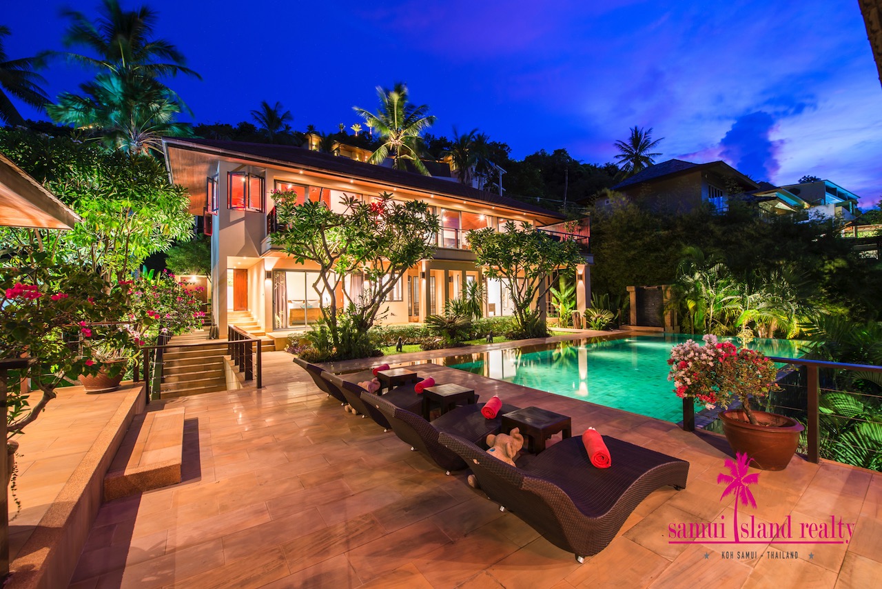 Bophut 4 Bedroom Sea View Villa For Sale – Villa House in Koh Samui (photo 8)