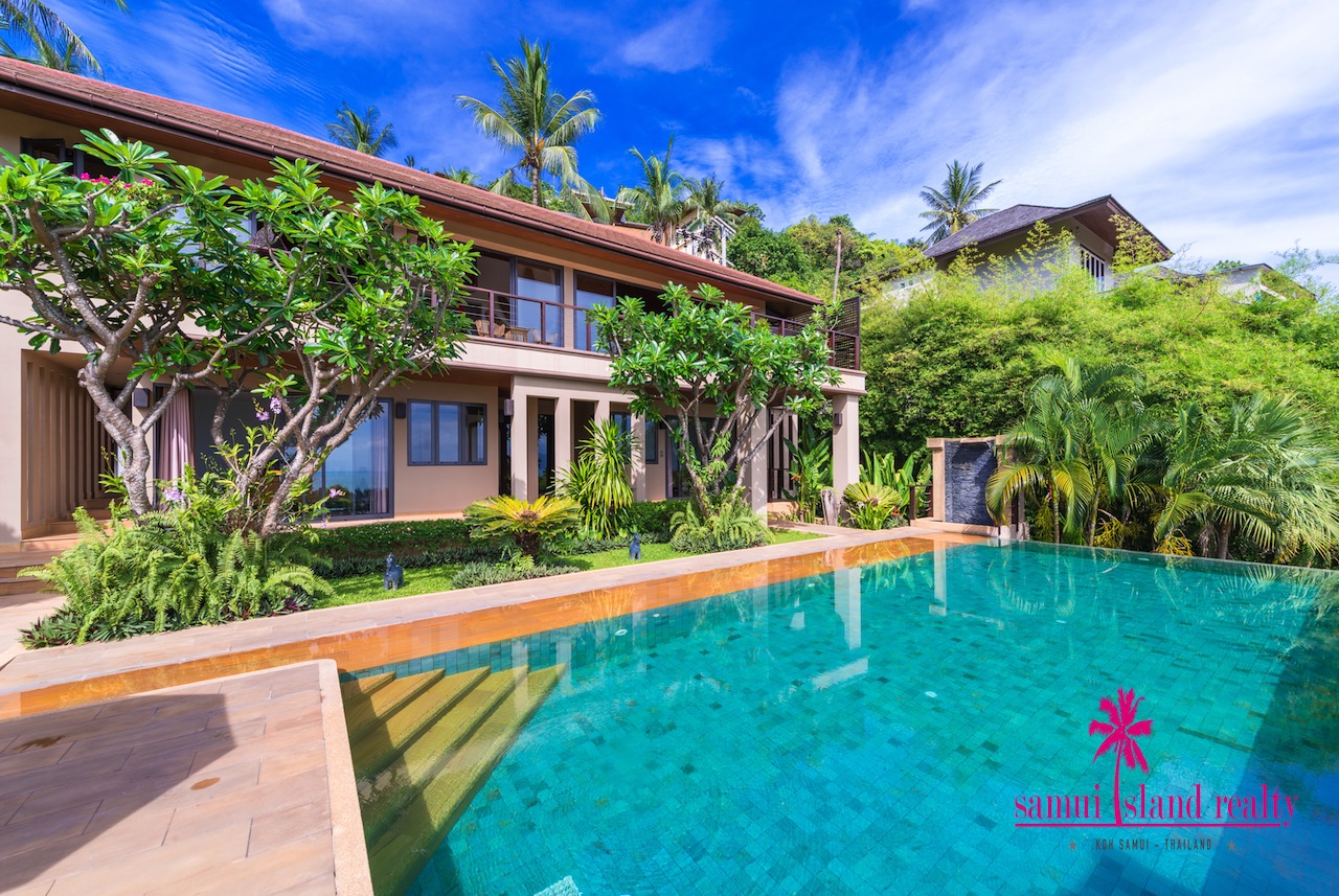 Bophut 4 Bedroom Sea View Villa For Sale – Villa House in Koh Samui (photo 1)