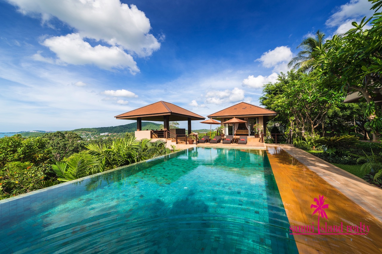 Bophut 4 Bedroom Sea View Villa For Sale – Villa House in Koh Samui (photo 3)