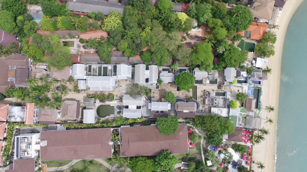 Bophut Beachfront Land & Resort For Sale Aerial Image