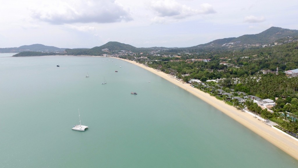 Bophut Beachfront Land & Resort For Sale Coastline