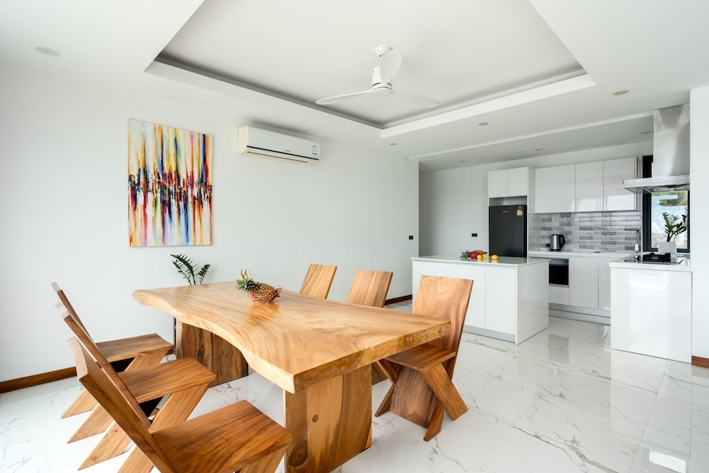 Bophut Contemporary Sea View Property Interior