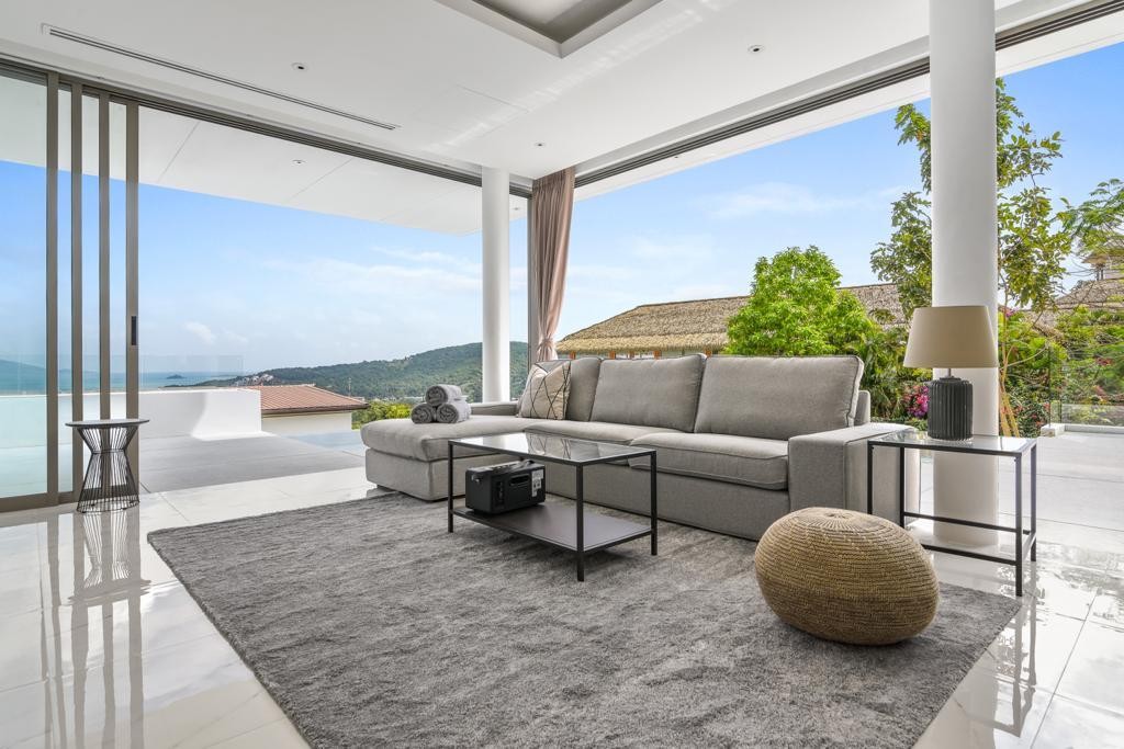 Bophut Contemporary Sea View Villa – Residential All in Koh Samui (photo 8)