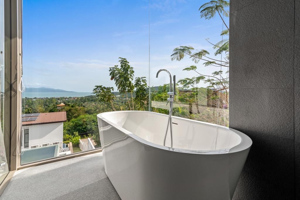Bophut Contemporary Sea View Villa – Residential All in Koh Samui (photo 11)