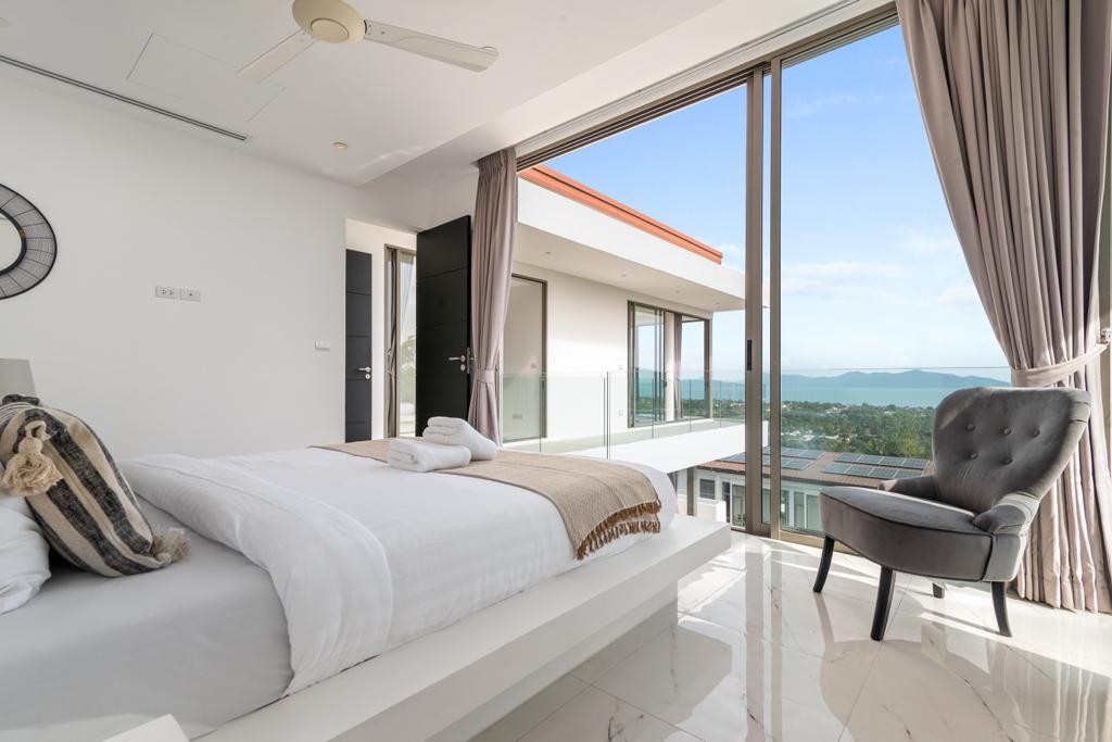 Bophut Contemporary Sea View Villa – Residential All in Koh Samui (photo 14)