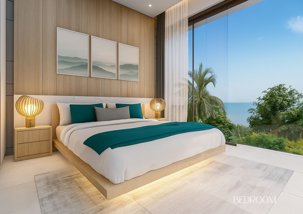 Bophut Heights Villas Koh Samui Bedroom