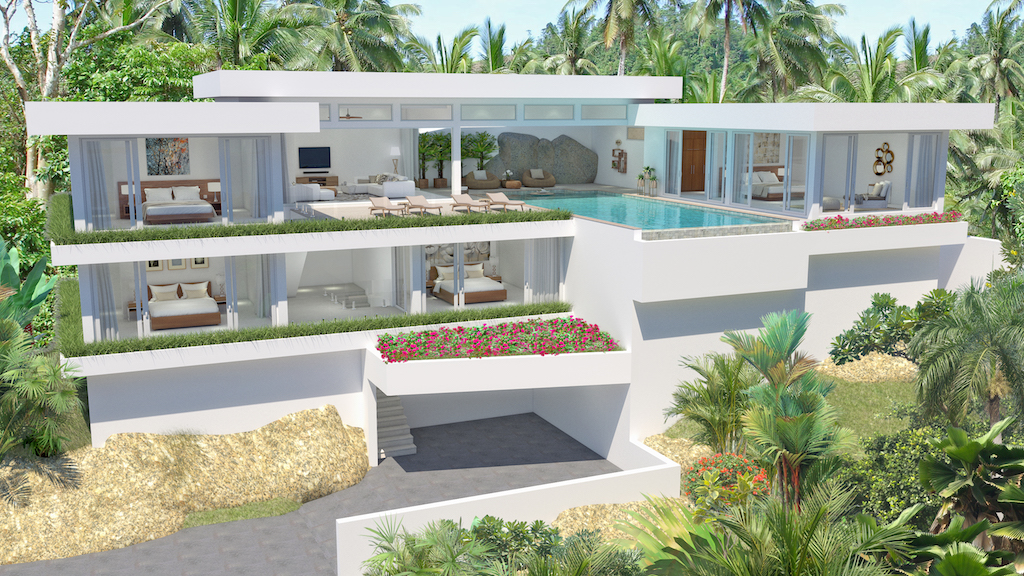 Chaweng Hills Villa For Sale – Residential All in Koh Samui (photo 6)