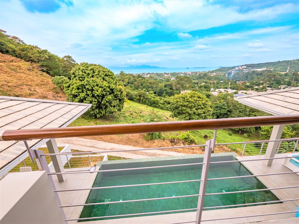 Bophut Hills Villa Koh Samui View