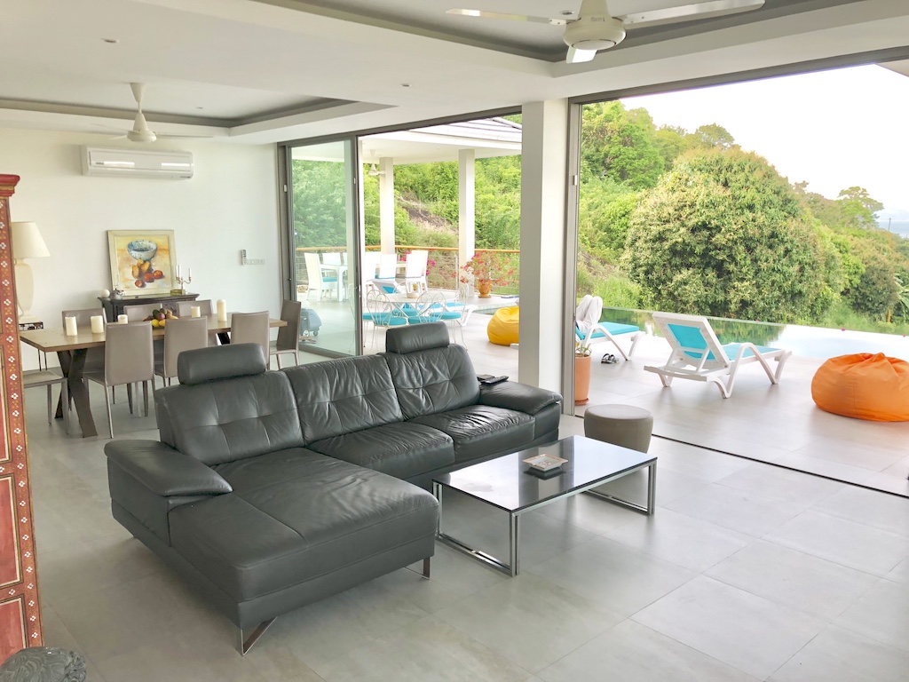 Bophut Hills Villa Koh Samui Lounge