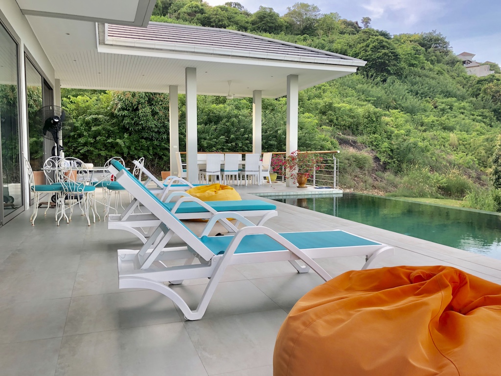 Bophut Hills Villa Koh Samui Sun Terrace