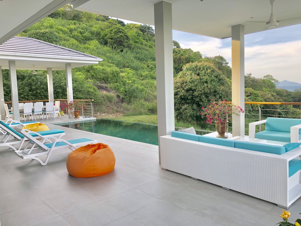 Bophut Hills Villa Koh Samui Sun Terrace