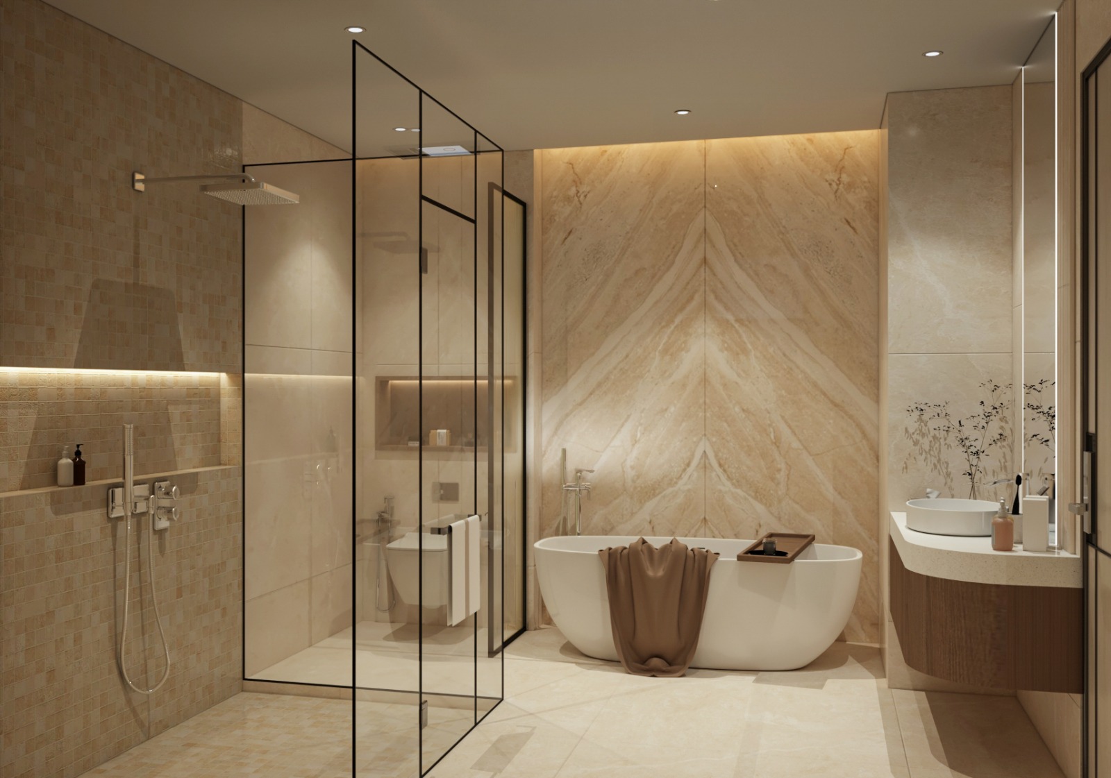 Bophut Luxuruy Pool Villas Bophut Luxury Pool Villas Bathroom