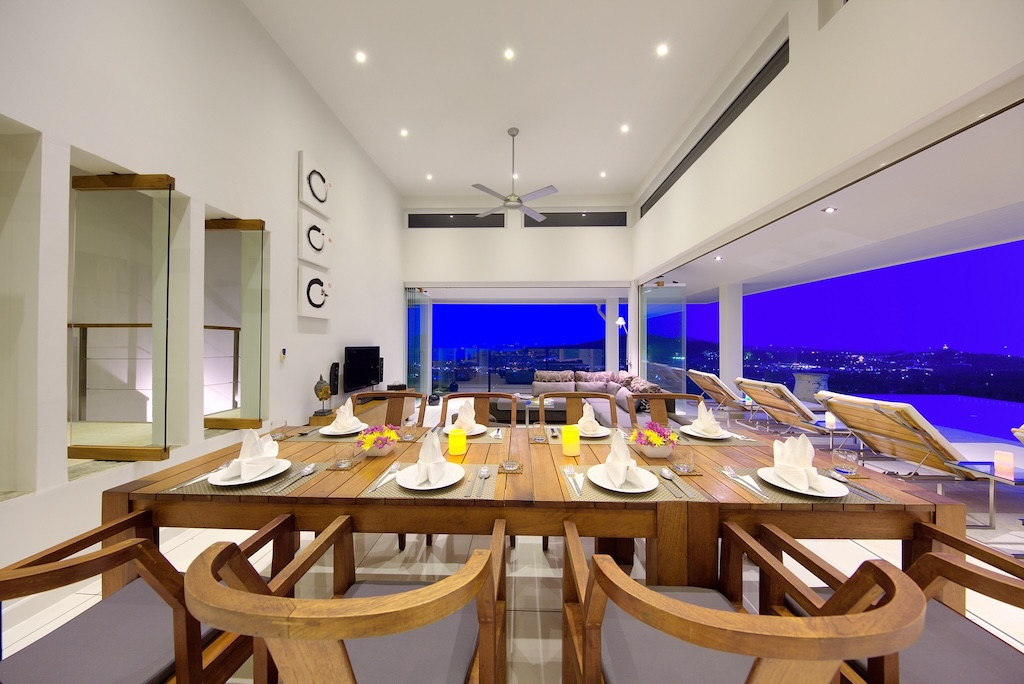 Bophut Ocean View Property Dining