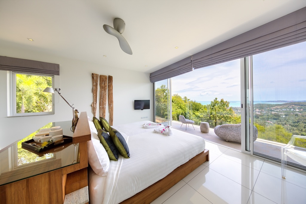 Bophut Ocean View Property Bedroom