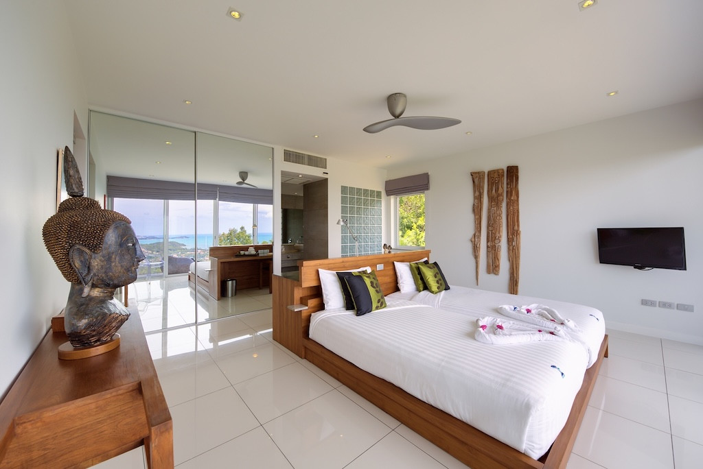 Bophut Ocean View Property Bedroom