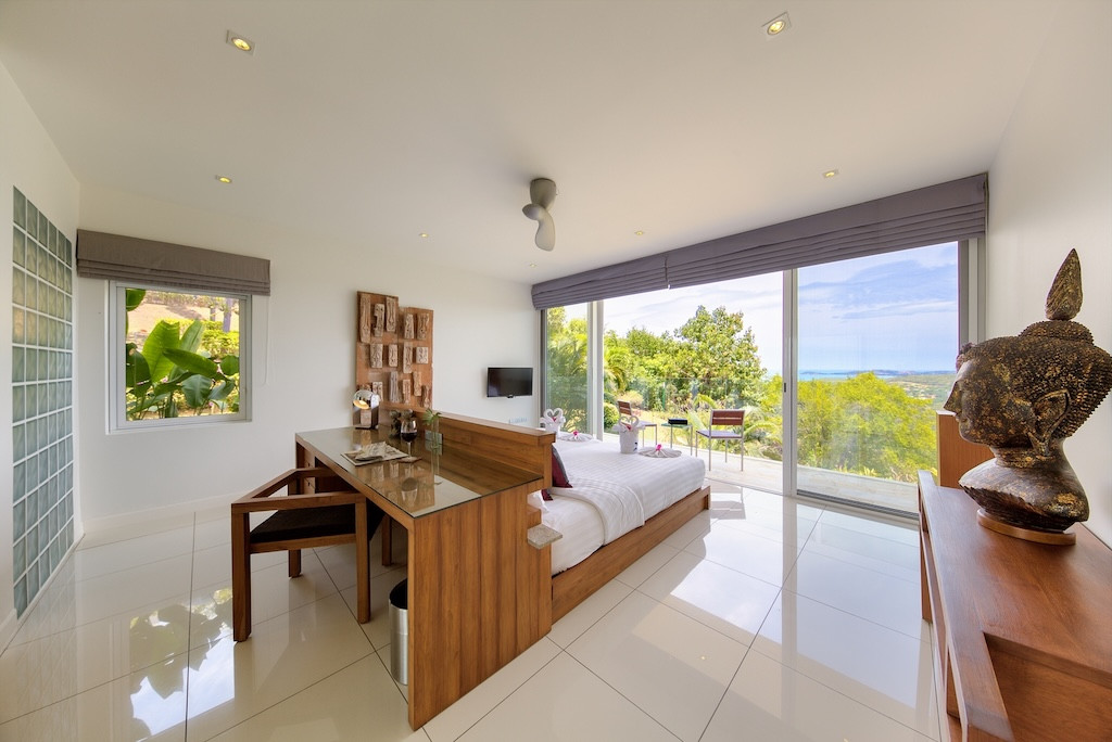 Bophut Ocean View Property Bedroom