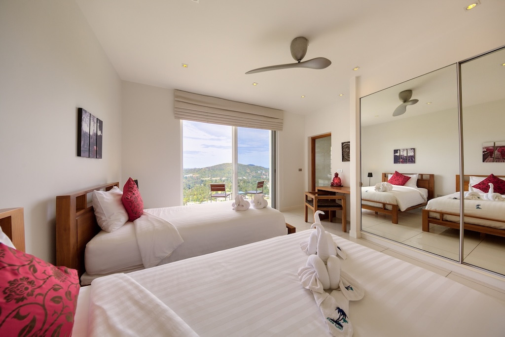 Bophut Ocean View Property Bedroom