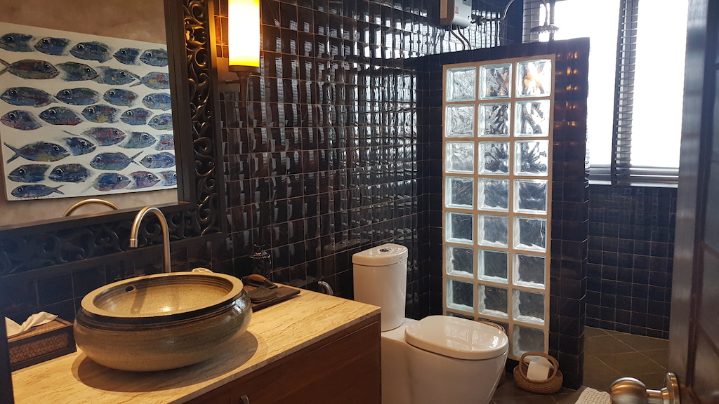 Bophut Ocean View Villa Bathroom