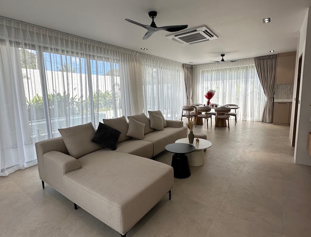 Bophut Pool Villa For Sale Lounge