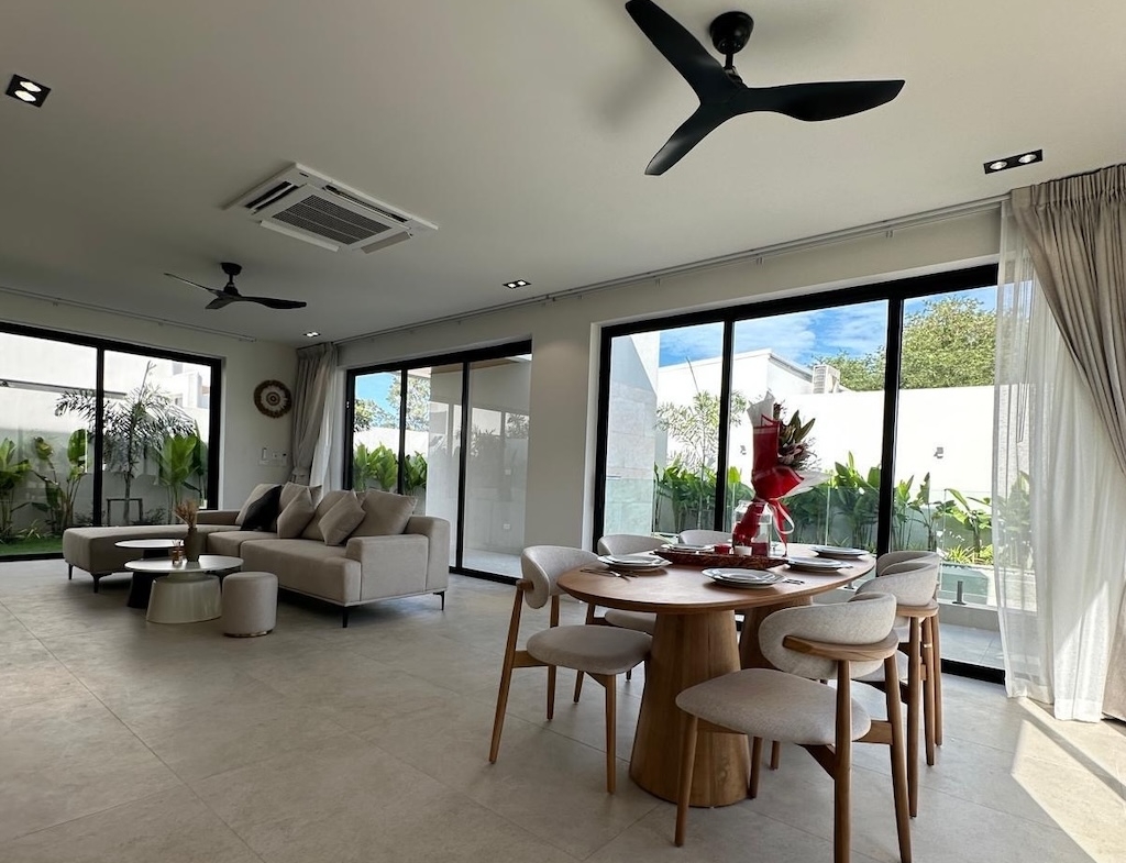 Bophut Pool Villa For Sale Living Area
