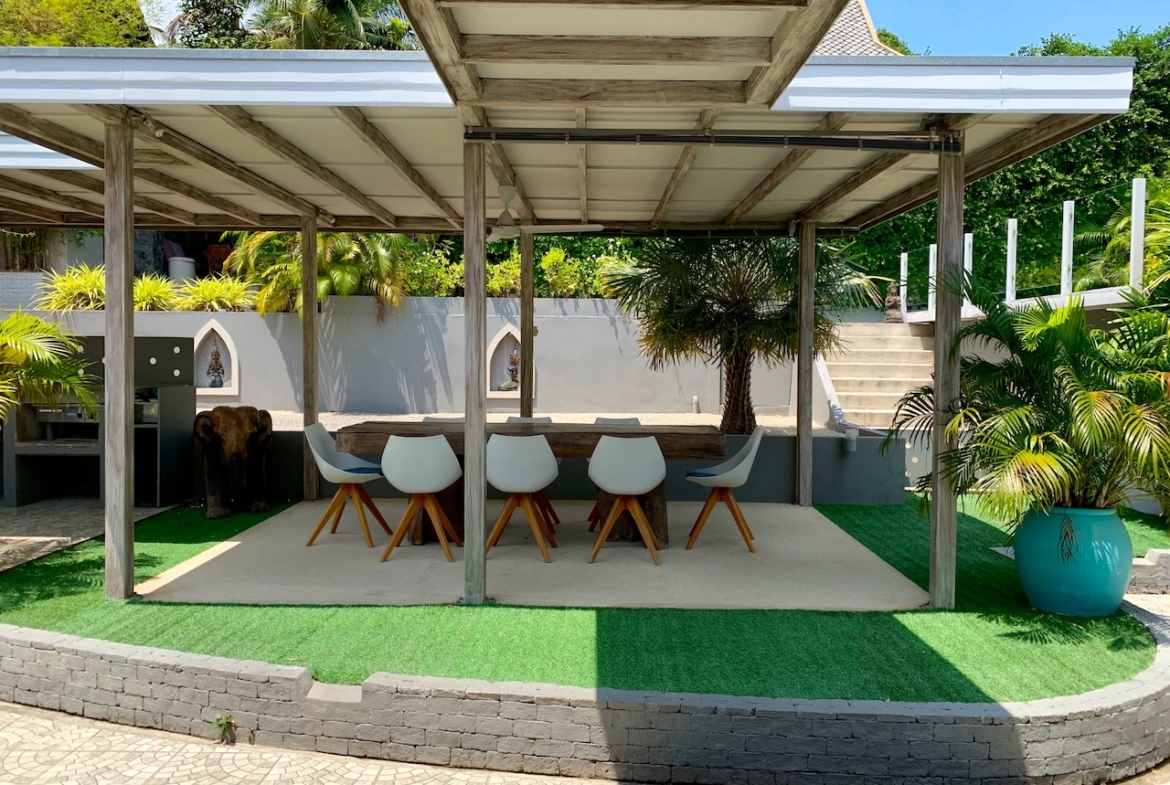 bophut pool villa Outdoor Dining