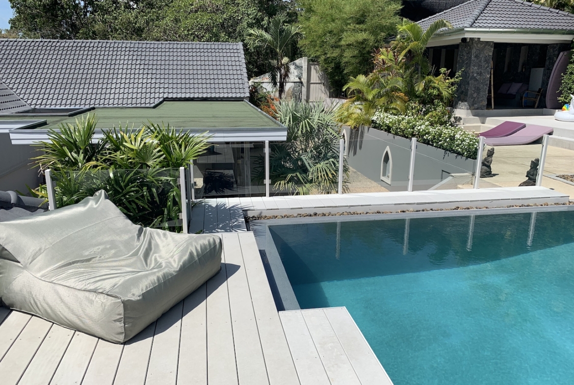 bophut pool villa Poolside Terrace