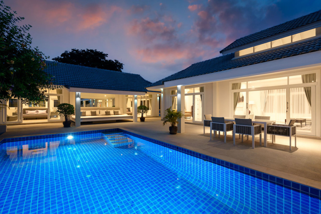 Villa At Night