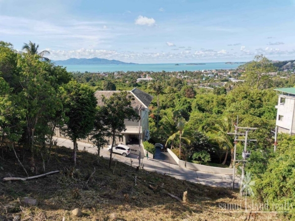 Bophut Sea View Land For Sale