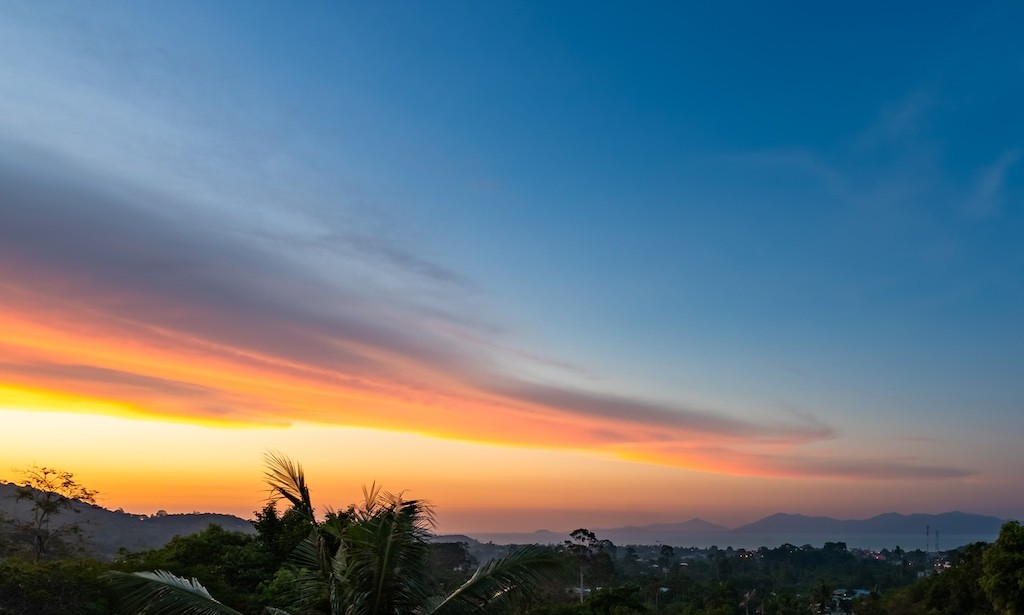 Bophut Sea View Land Ko Samui Sunset