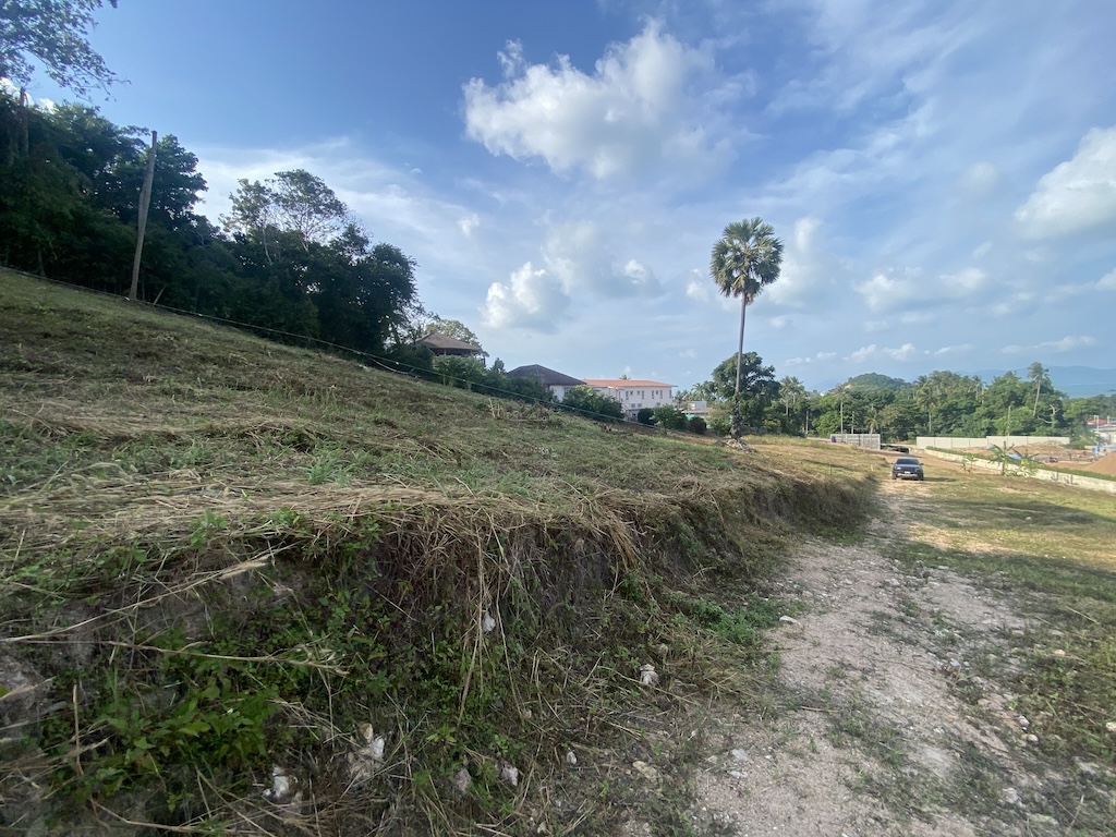 Bophut Sea View Land Plots For Sale Hillside