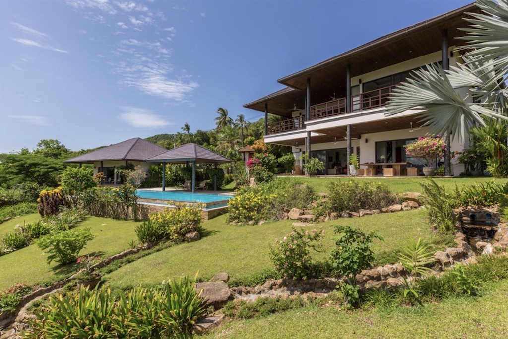 Bophut Sea View Villa For Sale In Koh Samui Garden