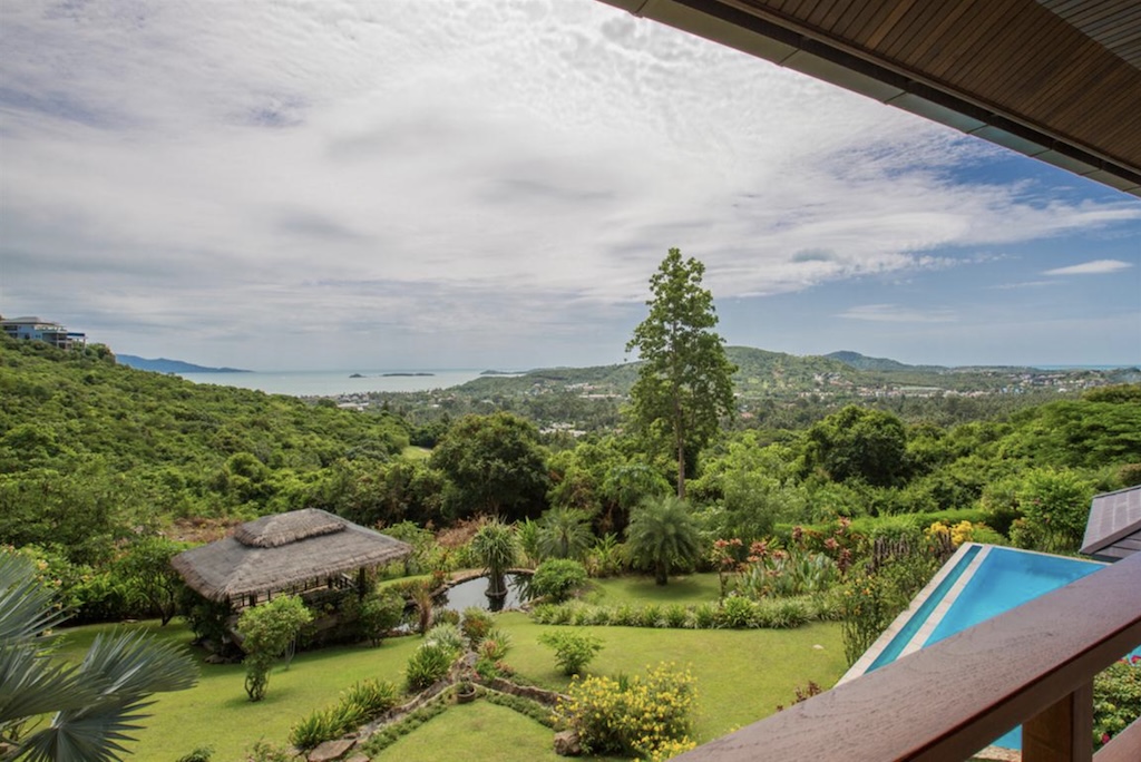 Bophut Sea View Villa For Sale In Koh Samui View